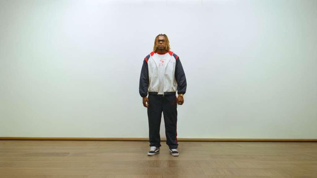 Navy 5L Windbreaker Bottoms