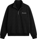 Black MI5 Qtr Zip Top
